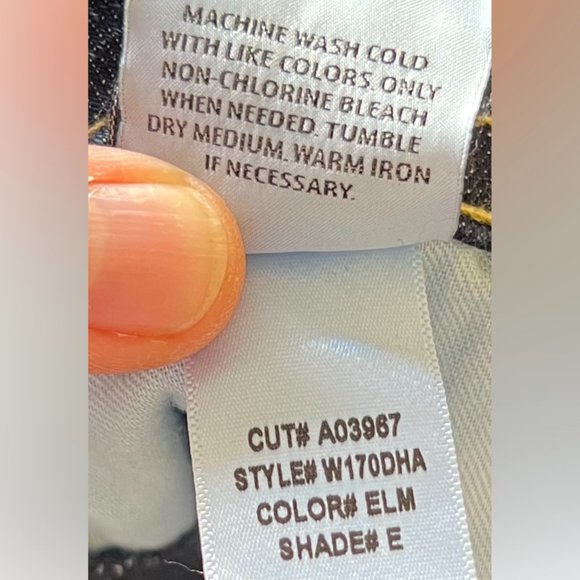 Hudson Bootcut Jeans 24 Back Flap Pockets Denim Women's Jeans Color Elm - Picture 7 of 8